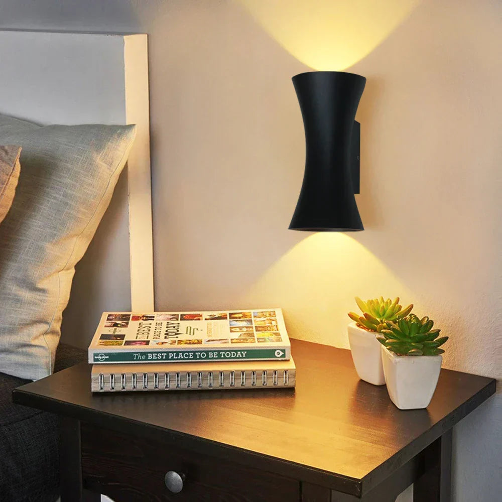 AluWave – Modern LED Ceiling Light with Dimmable Functionality