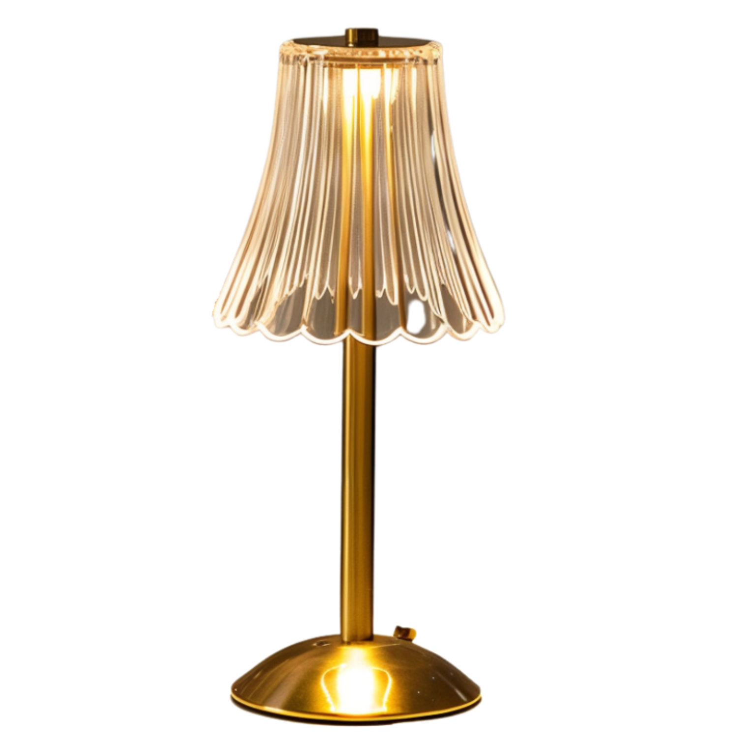 AmberLume Wireless Dimmable Table Lamp – Touch Control, 3 Light Modes