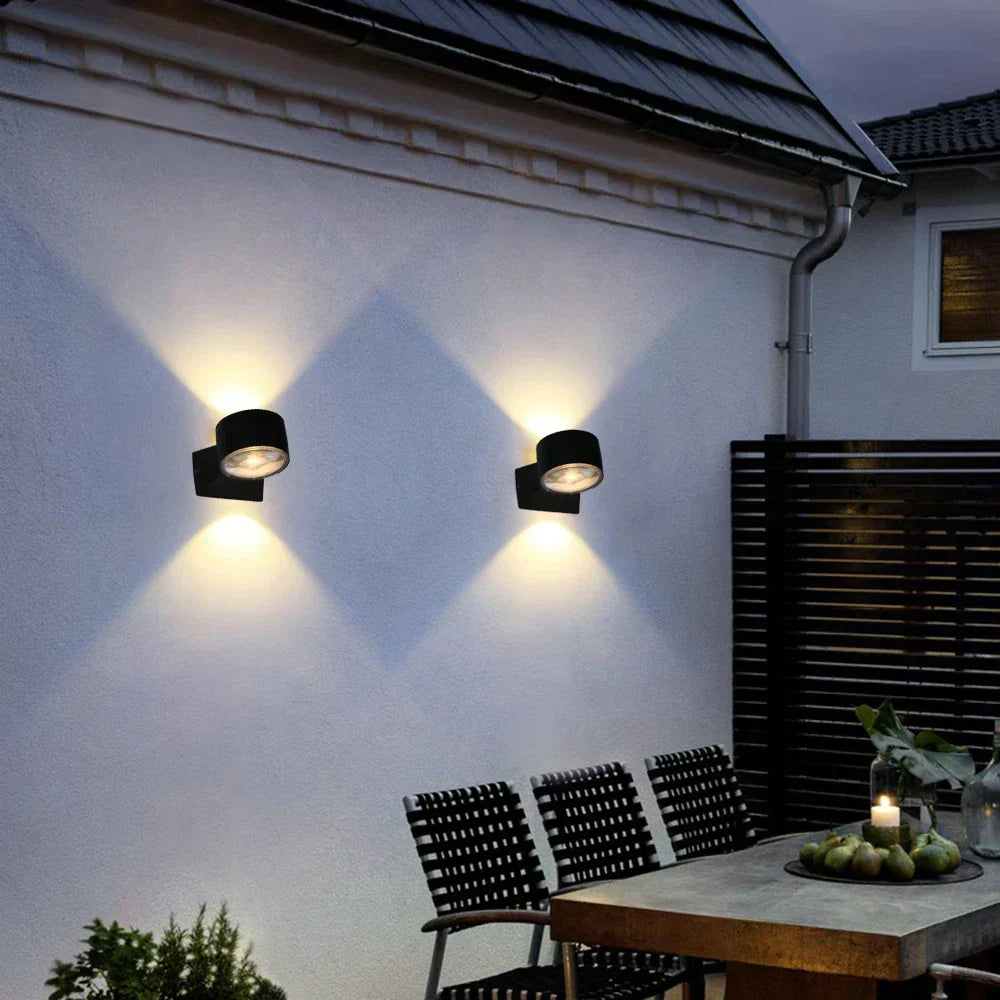 AquaNova Waterproof Aluminium Garden Lamp – Integrated LED, IP65