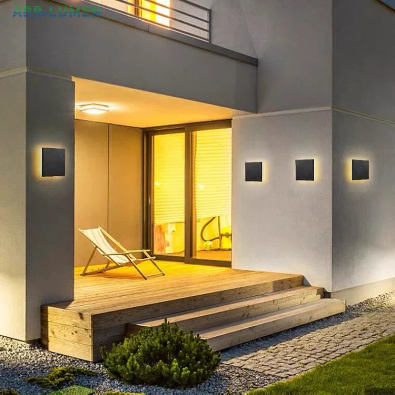 AuraFlame | Energy-Efficient LED Outdoor Wall Light