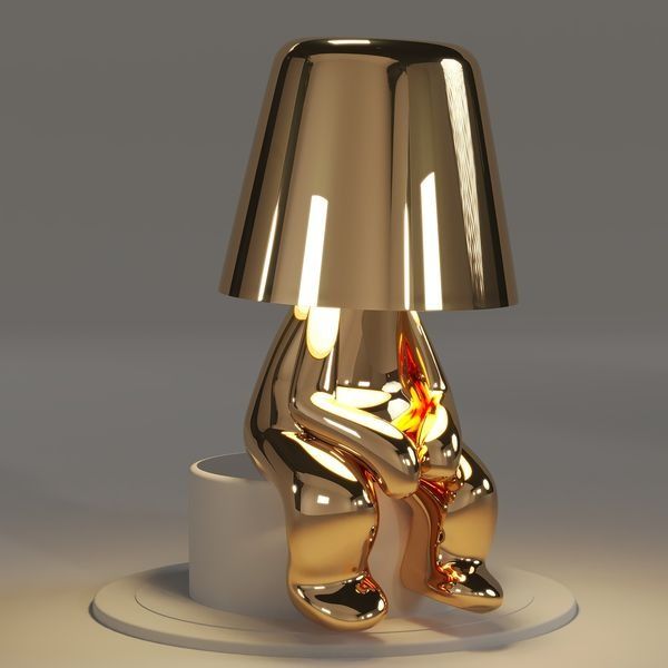 Celestia – Brothers Collection – Wireless LED Sculptural Table Lamp