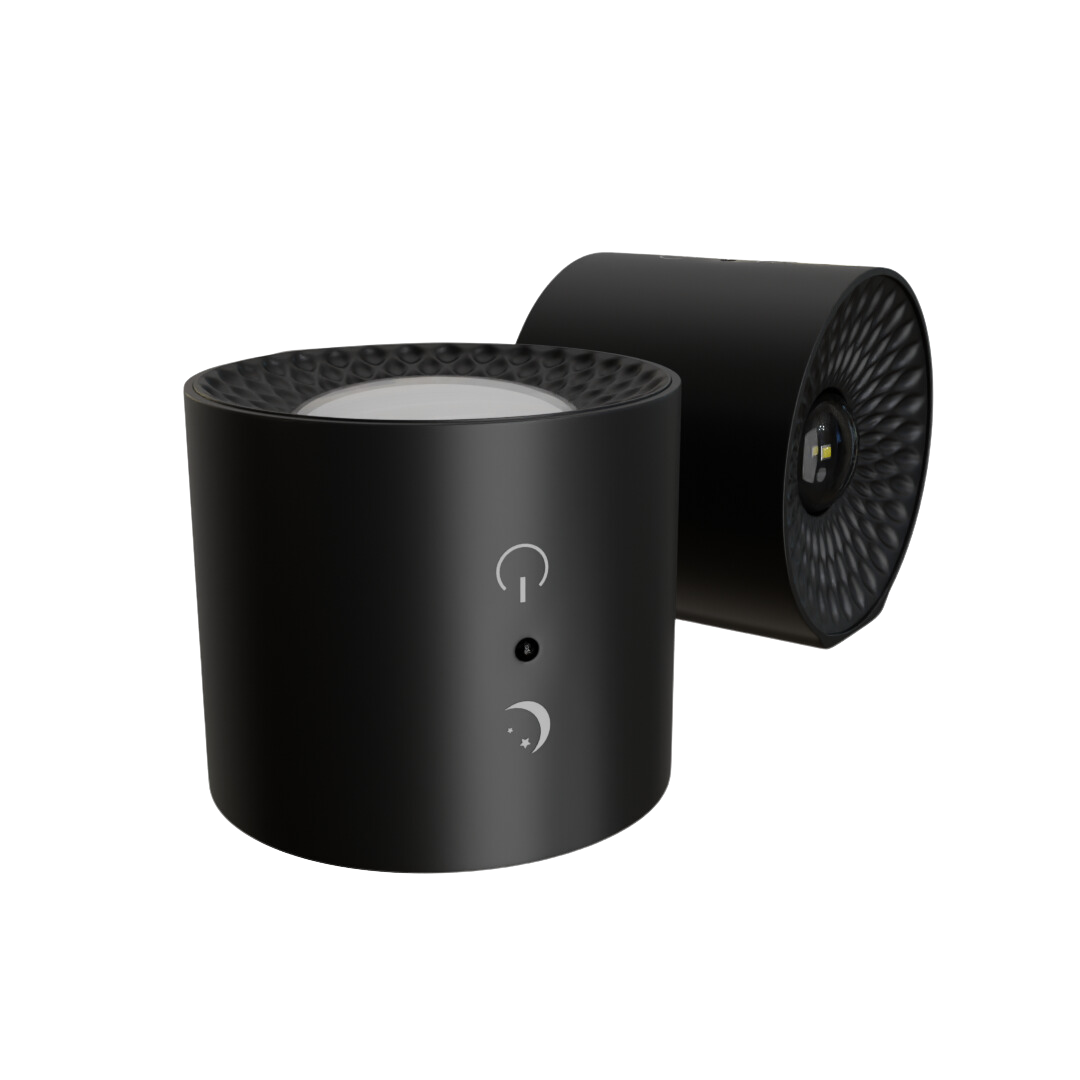 CozyBeam Wireless LED Wall Lamp – Rechargeable, Dimmable, No-Drill Installation