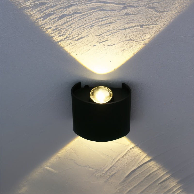 CozyShine LED Wall Lamp – Compact Square Design, 40 LEDs, 77x77mm