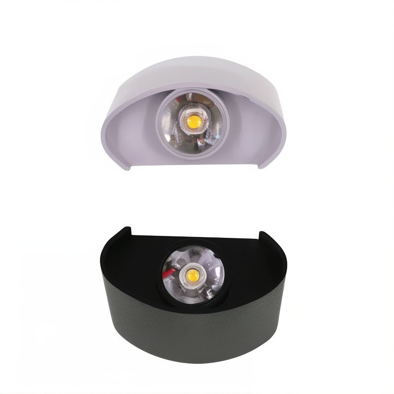 CozyShine LED Wall Lamp – Compact Square Design, 40 LEDs, 77x77mm