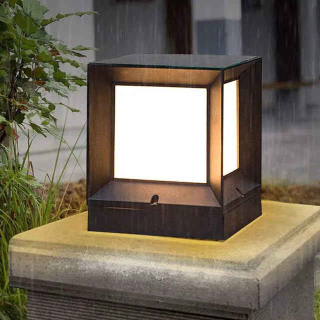 DecoLux LED Minimalist Floor Lamp – Weatherproof Outdoor Lighting