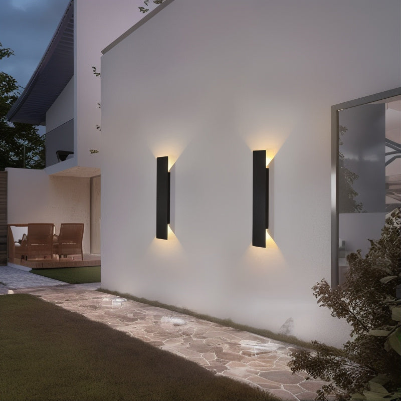 EcoShine Weatherproof LED Wall Lamp – Warm White, Multiple Sizes