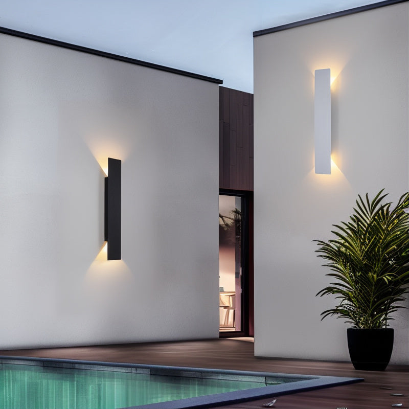 EcoShine Weatherproof LED Wall Lamp – Warm White, Multiple Sizes