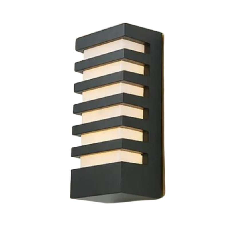 EdgeRay LED Wall Light – Sleek Aluminum Design, Warm/Cold White Options