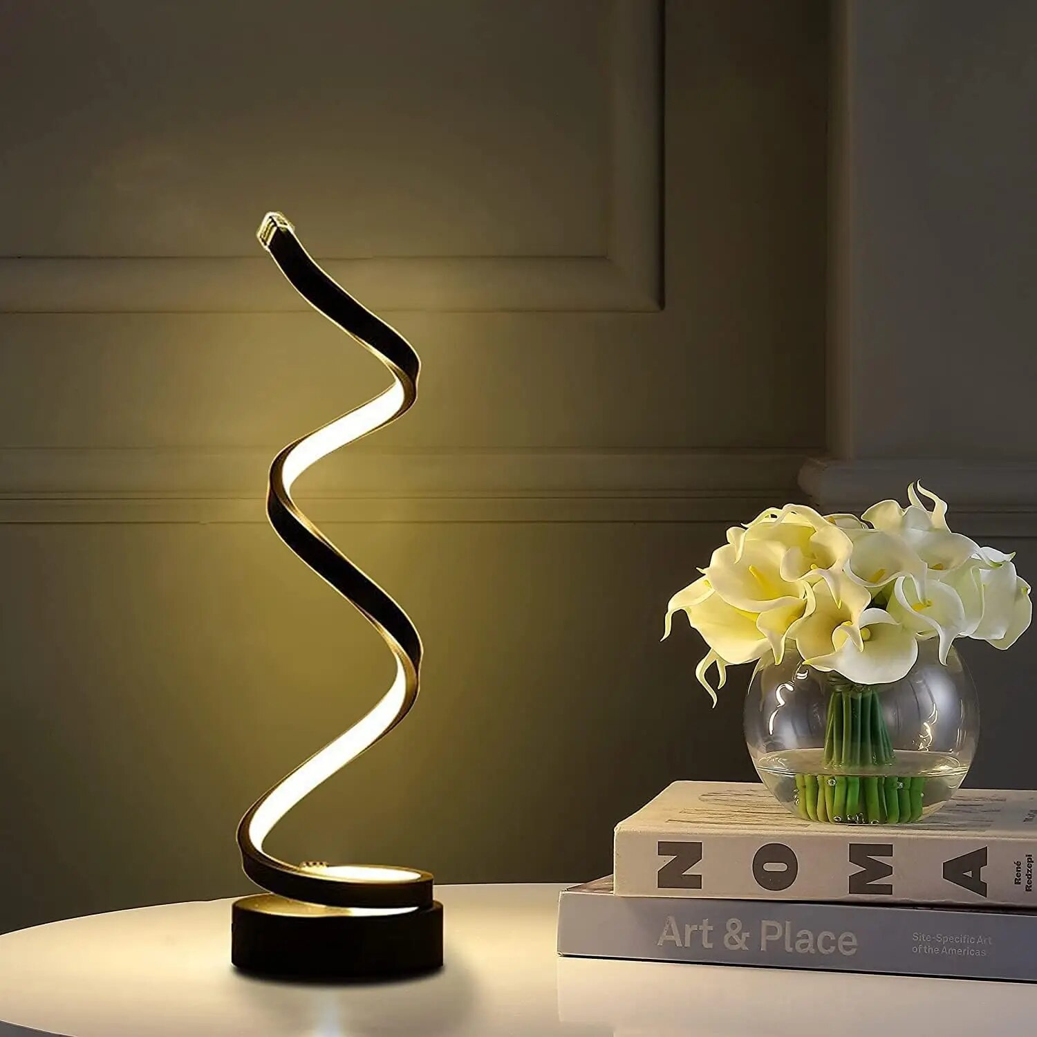 FestiLux LED Table Lamp – Adjustable Brightness & Color, Sleek Aluminum Design