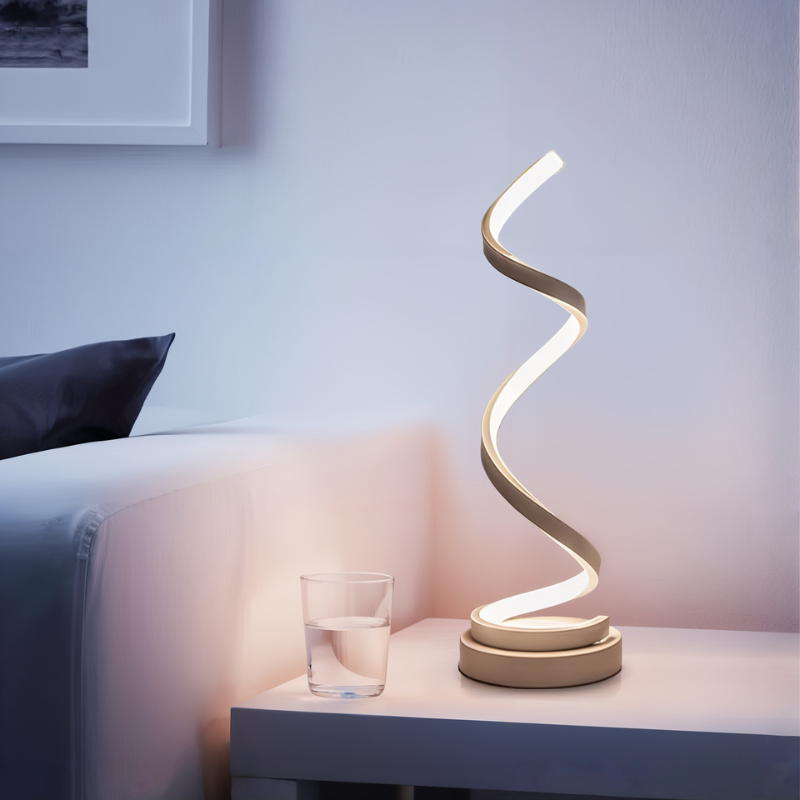 FestiLux LED Table Lamp – Adjustable Brightness & Color, Sleek Aluminum Design