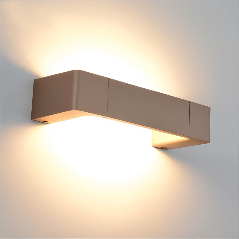 FluxLight Premium Waterproof LED Wall Light – Modern Outdoor Fixture