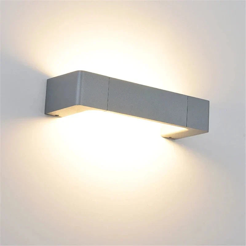 FluxLight Premium Waterproof LED Wall Light – Modern Outdoor Fixture