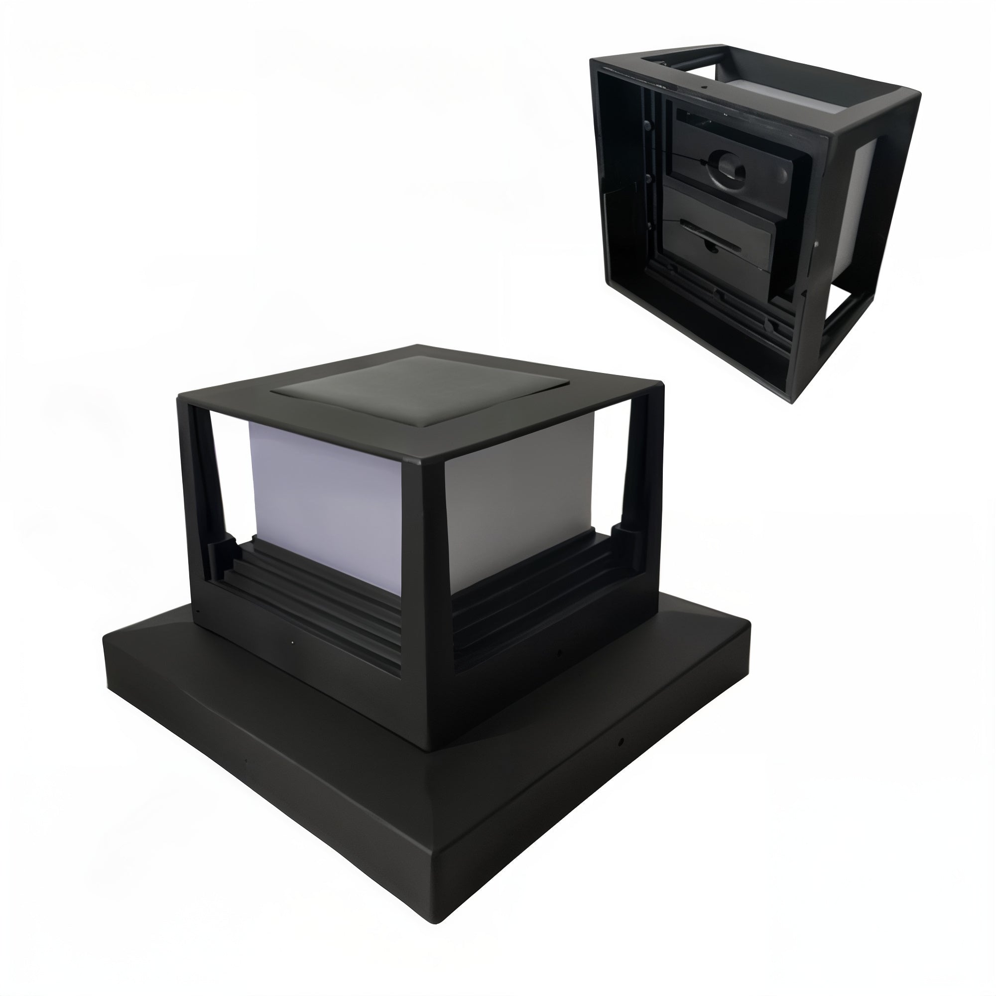 HelioLux Solar-Powered Waterproof LED Outdoor Lamp – IP65, 3.7V Rechargeable, Warm White