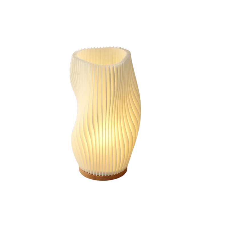 Interiora Modern Design Table Lamp – Touch-Dimmable LED, Sleek Geometric Silhouette