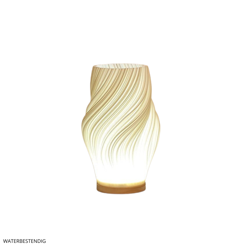 Interiora Modern Design Table Lamp – Touch-Dimmable LED, Sleek Geometric Silhouette