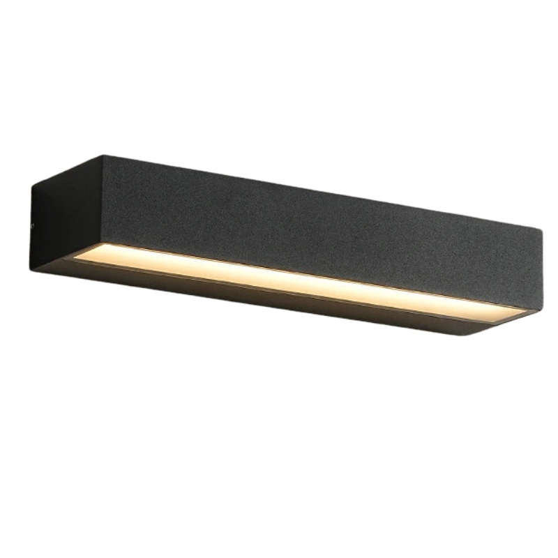 LumaVolt Outdoor LED Wall Light – Rechargeable, Dual USB Output, Warm White