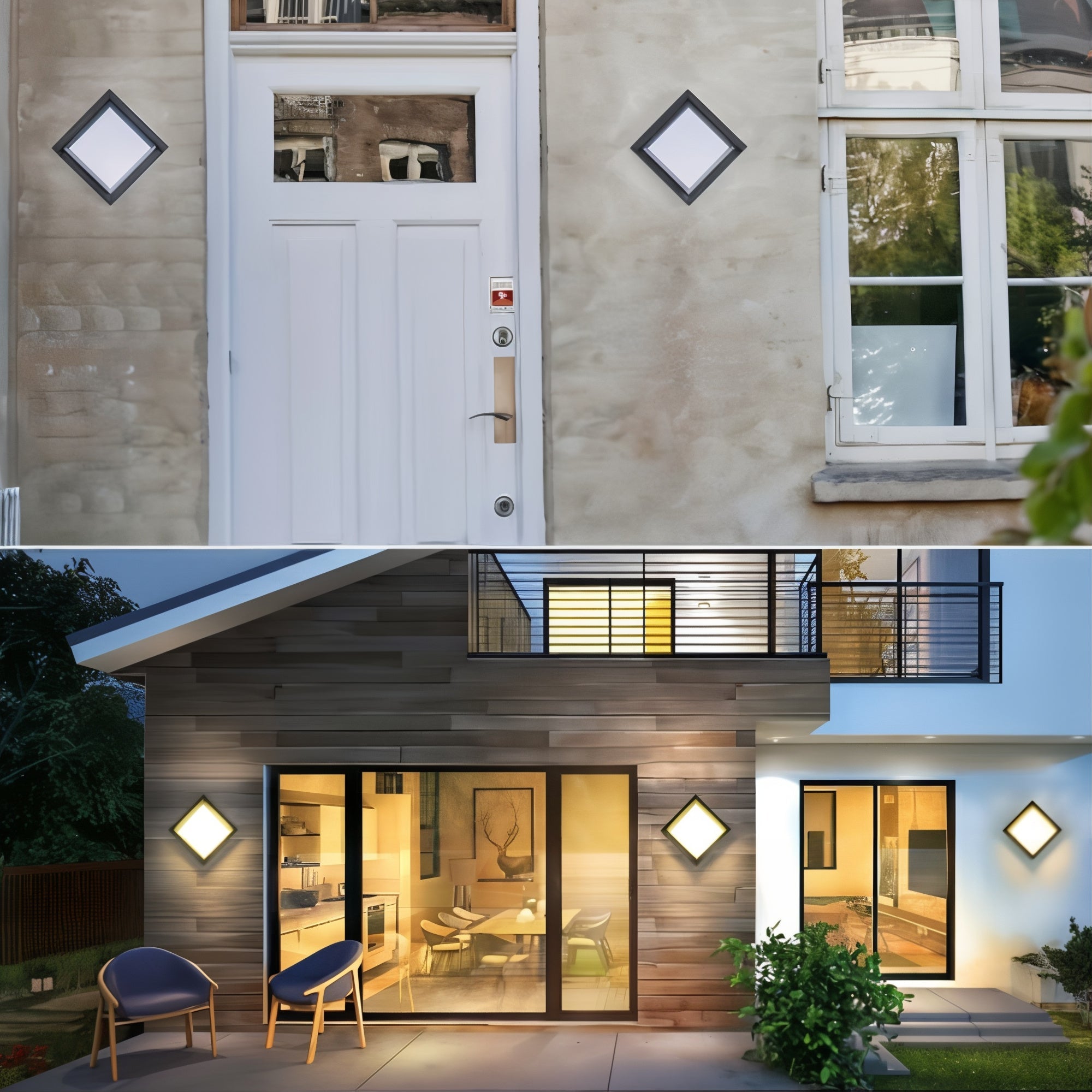 LumaWarm Wireless Rechargeable LED Weatherproof Wall Light – Touch-Dimmable, 2700K Warm White, Portable