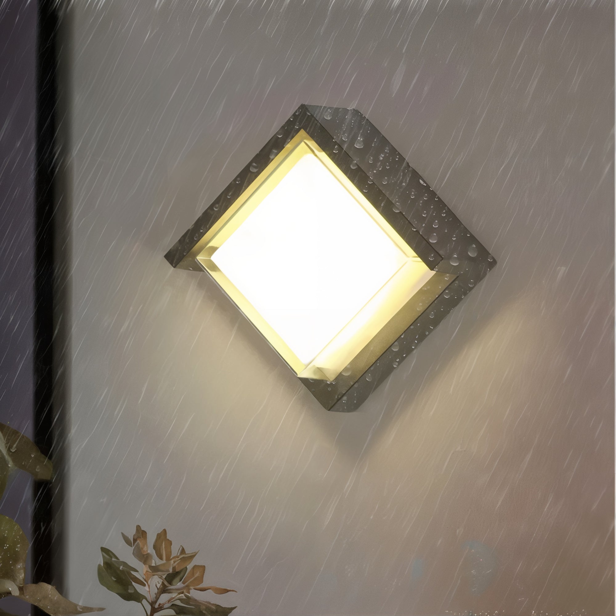 LumaWarm Wireless Rechargeable LED Weatherproof Wall Light – Touch-Dimmable, 2700K Warm White, Portable