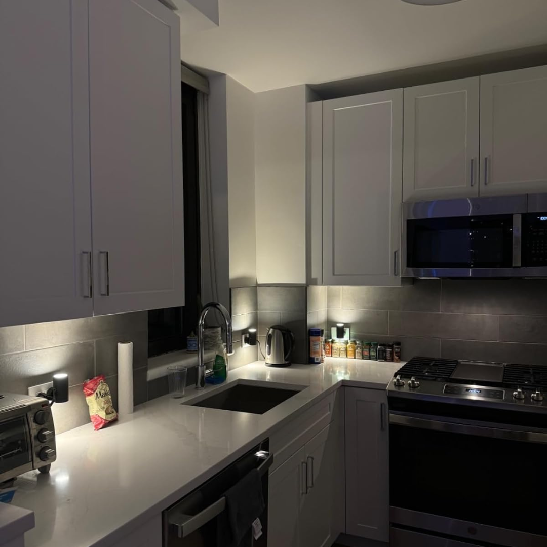 Lumovista Plug-In LED Night Light – Dimmable Warm White, Auto On/Off Sensor