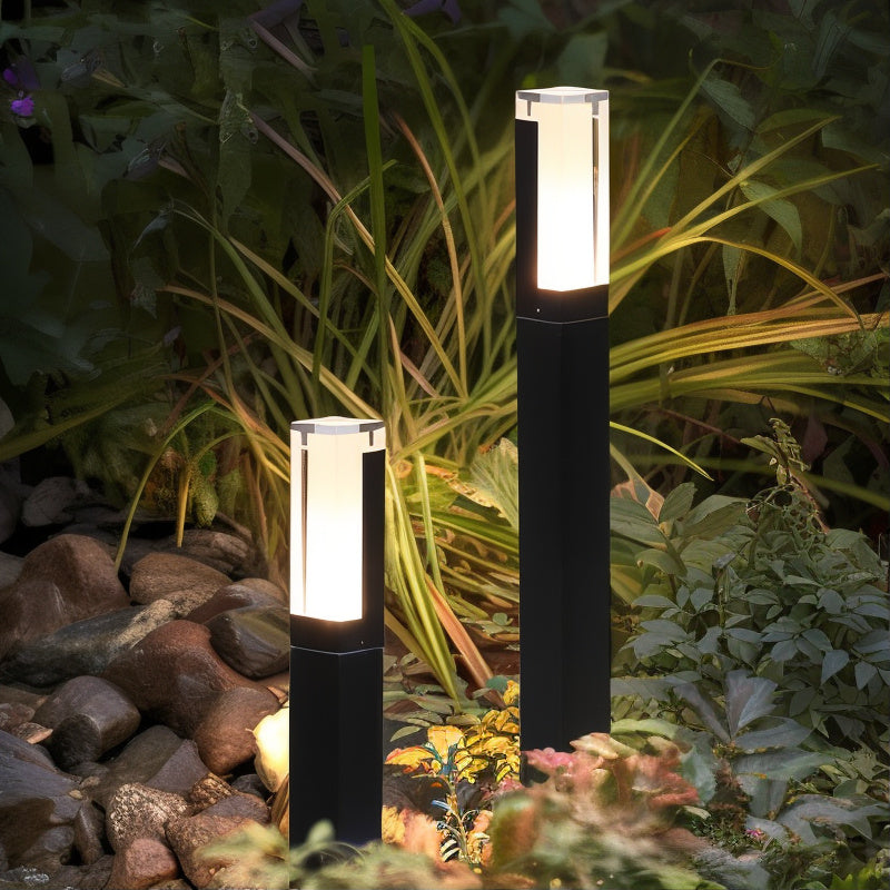 LuxCore High-Power LED Lawn Lamp – IP66 Waterproof, Daylight White (5000K)