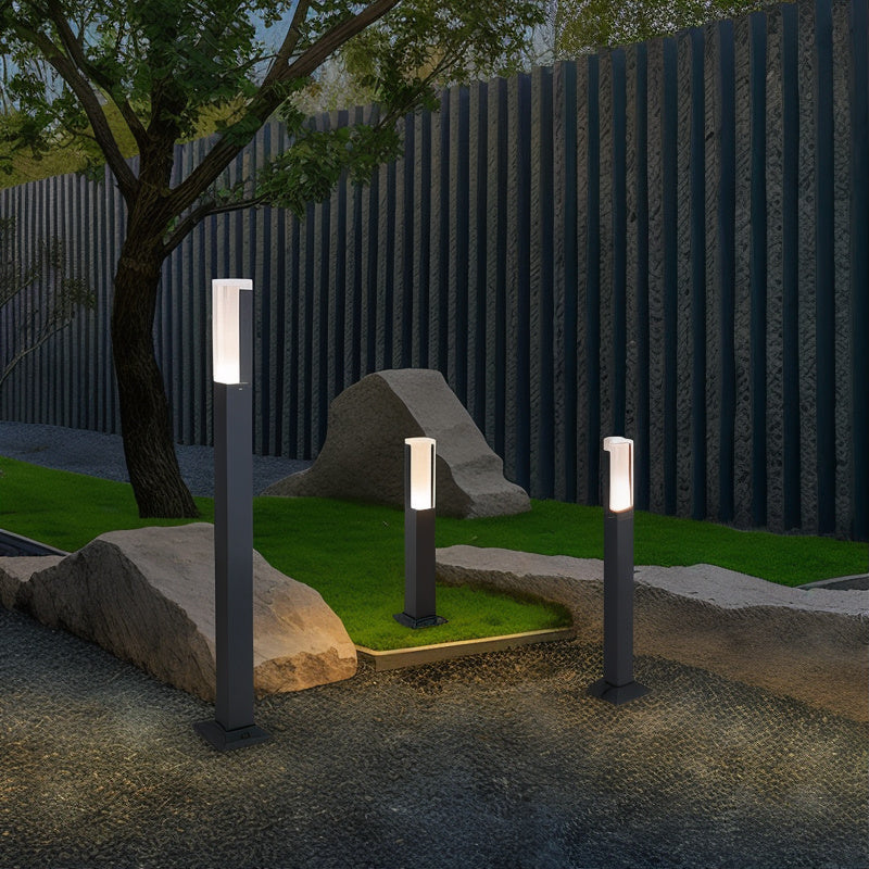 LuxCore High-Power LED Lawn Lamp – IP66 Waterproof, Daylight White (5000K)