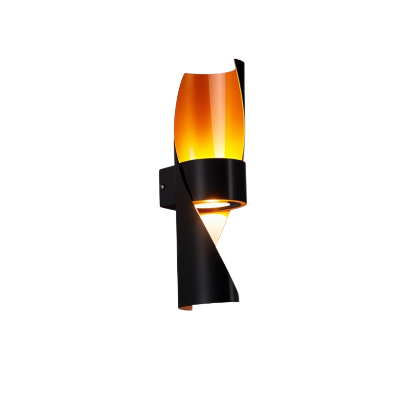 Luxava Waterproof LED Outdoor Wall Light – IP65, Integrated Warm White (3000K)