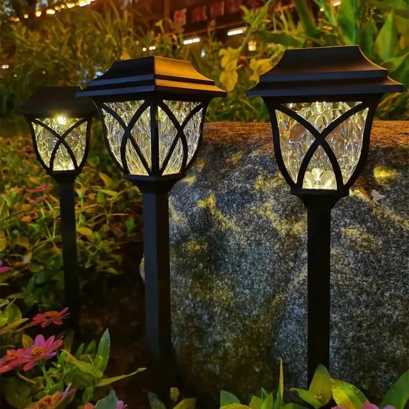 PathGlow Solar-Powered LED Garden Lights – Waterproof String, Warm White, 3.5m