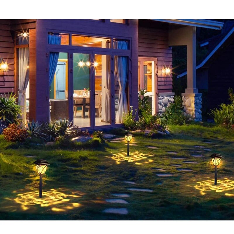 PathGlow Solar-Powered LED Garden Lights – Waterproof String, Warm White, 3.5m