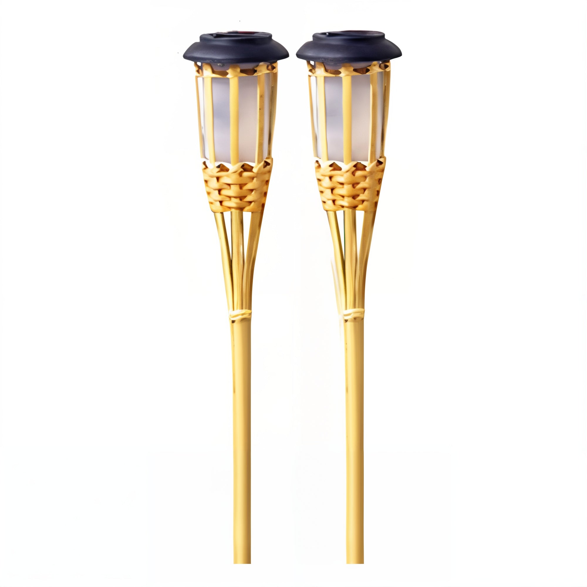 PowerFlare LED Eco-Friendly Solar Torch – Solar - Powered, Adjustable, IP65 Waterproof (6000K Daylight White)