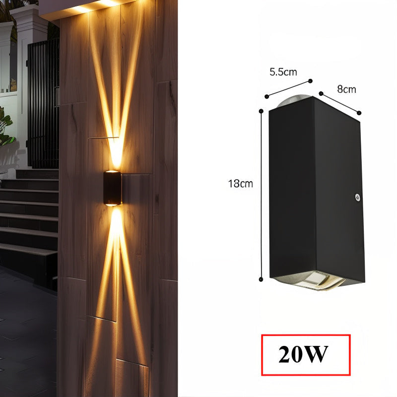 RainLux Waterproof LED Floodlight – IP66, High-Power Daylight White (6000K)