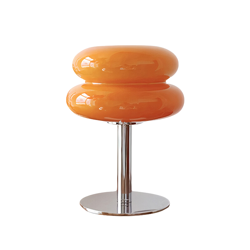 Solambra Italian Designer LED Table Lamp – Dimmable Warm White (3000K), Polished Metal Finish