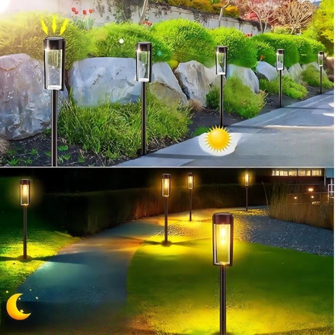 SolarNest 10 m Solar Pathway Lighting Strip – 40 LED Waterproof Outdoor Integrated Garden Lights