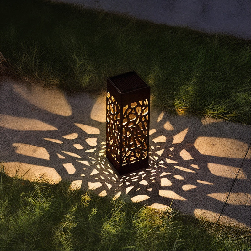 SolarSprout Solar Garden Light – Stainless Steel & Plastic, IP65, Warm White LED