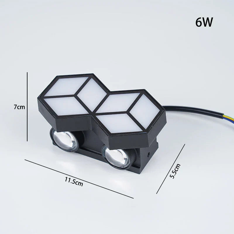 StormLux High-Power LED Floodlight – Dimmable, IP66 Waterproof, Daylight White (6000K)