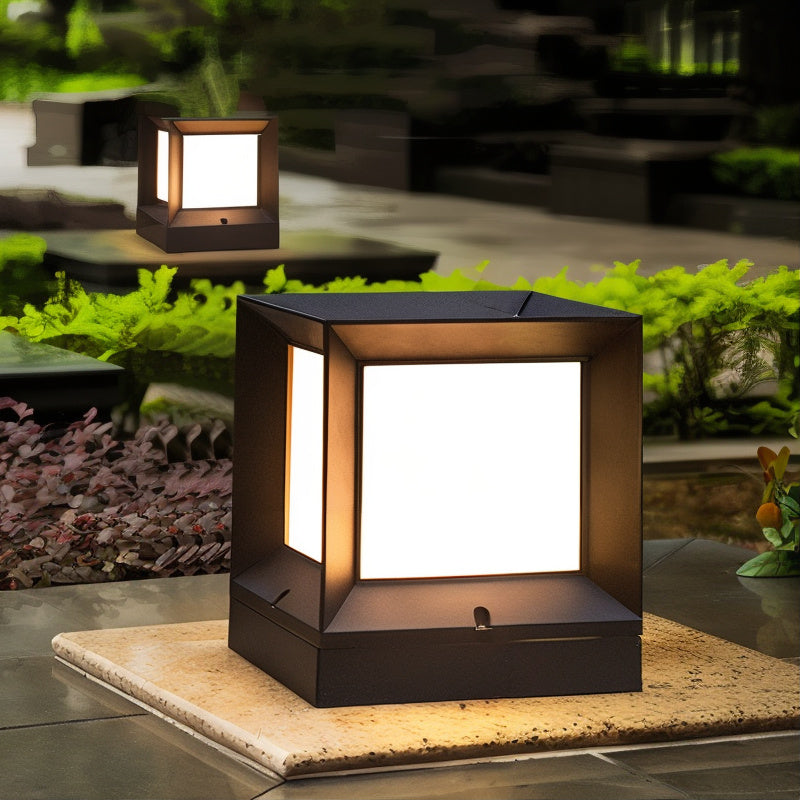 TitanGlow Outdoor LED Floor Lamp – IP65 Weatherproof, 3000K/6000K, Aluminium & Glass