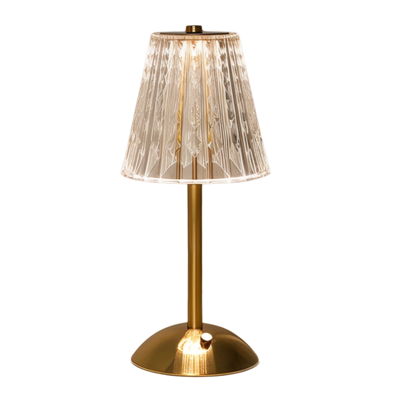 AmberLume Wireless Dimmable Table Lamp – Touch Control, 3 Light Modes