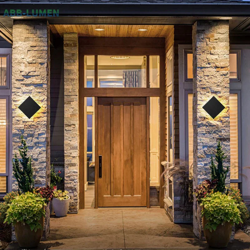 AuraFlame | Energy-Efficient LED Outdoor Wall Light