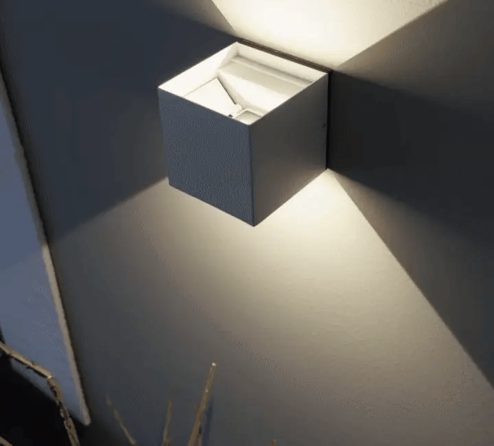 AuraSense Wireless Rechargeable LED Wall Light – Motion Sensor, 350 lm, Magnetic Mount