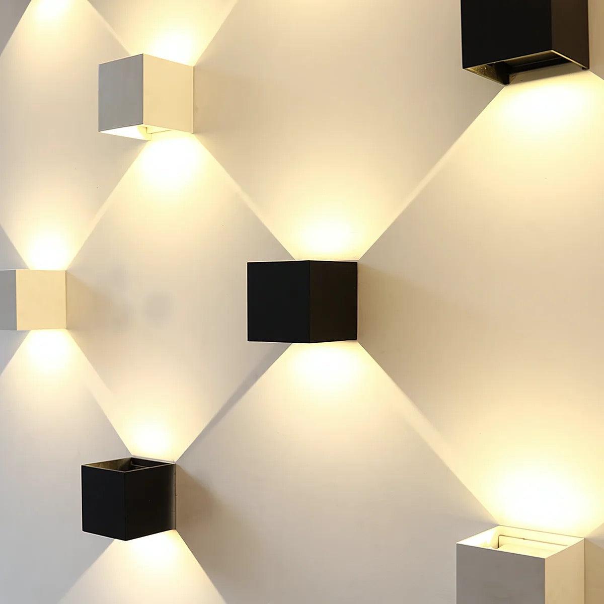 AuraSense Wireless Rechargeable LED Wall Light – Motion Sensor, 350 lm, Magnetic Mount