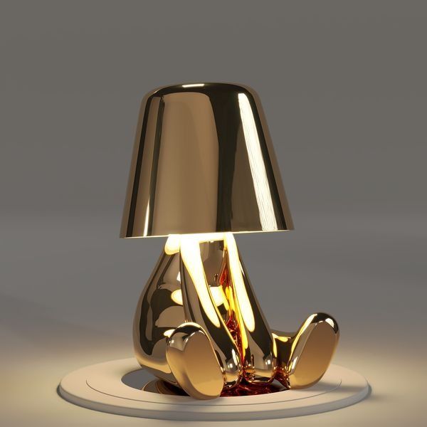 Celestia – Brothers Collection – Wireless LED Sculptural Table Lamp