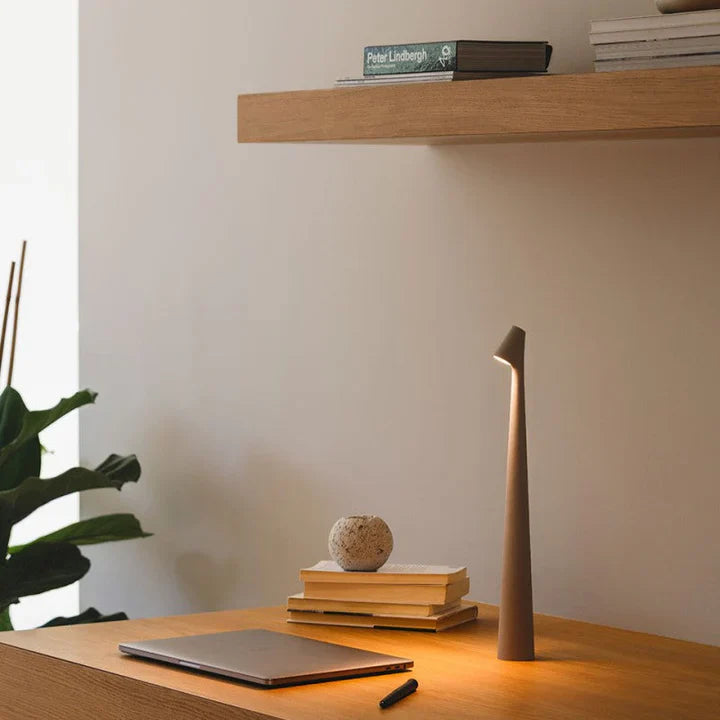 CoreShine Wireless Rechargeable LED Table Lamp – 45 cm, Touch Dimmable, 2700K Warm White