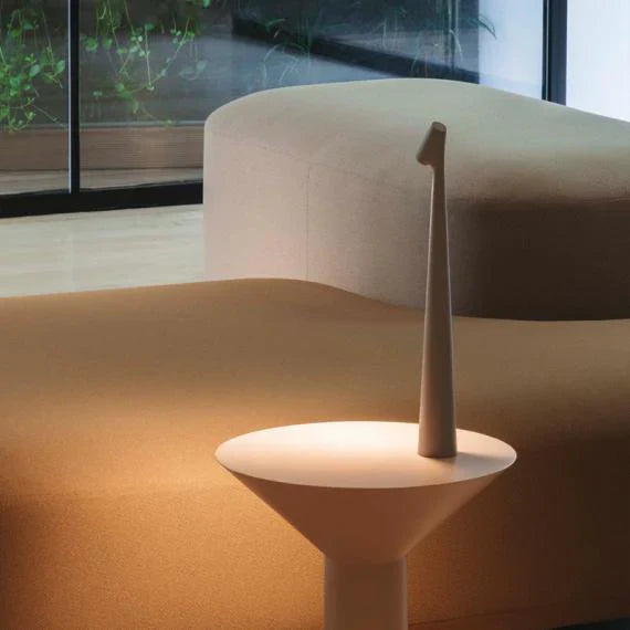 CoreShine Wireless Rechargeable LED Table Lamp – 45 cm, Touch Dimmable, 2700K Warm White