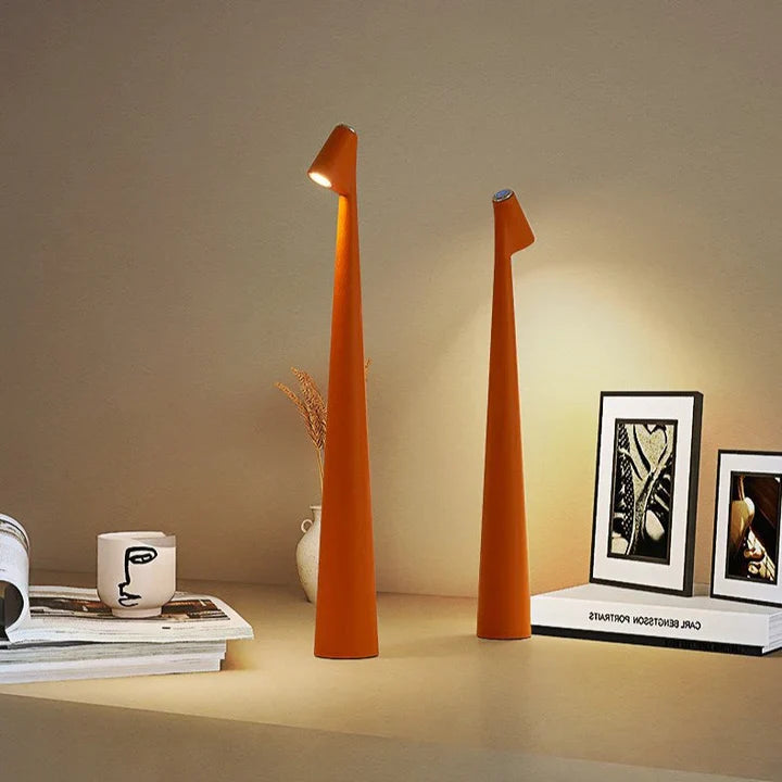 CoreShine Wireless Rechargeable LED Table Lamp – 45 cm, Touch Dimmable, 2700K Warm White