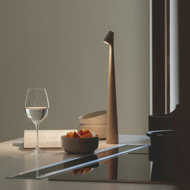 CoreShine Wireless Rechargeable LED Table Lamp – 45 cm, Touch Dimmable, 2700K Warm White