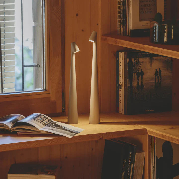 CoreShine Wireless Rechargeable LED Table Lamp – 45 cm, Touch Dimmable, 2700K Warm White