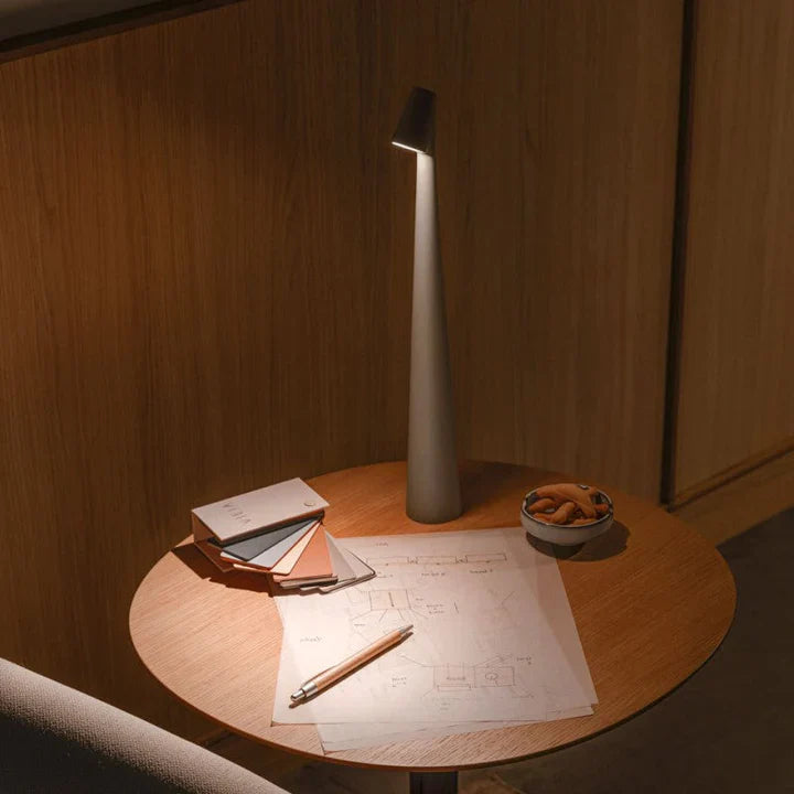 CoreShine Wireless Rechargeable LED Table Lamp – 45 cm, Touch Dimmable, 2700K Warm White