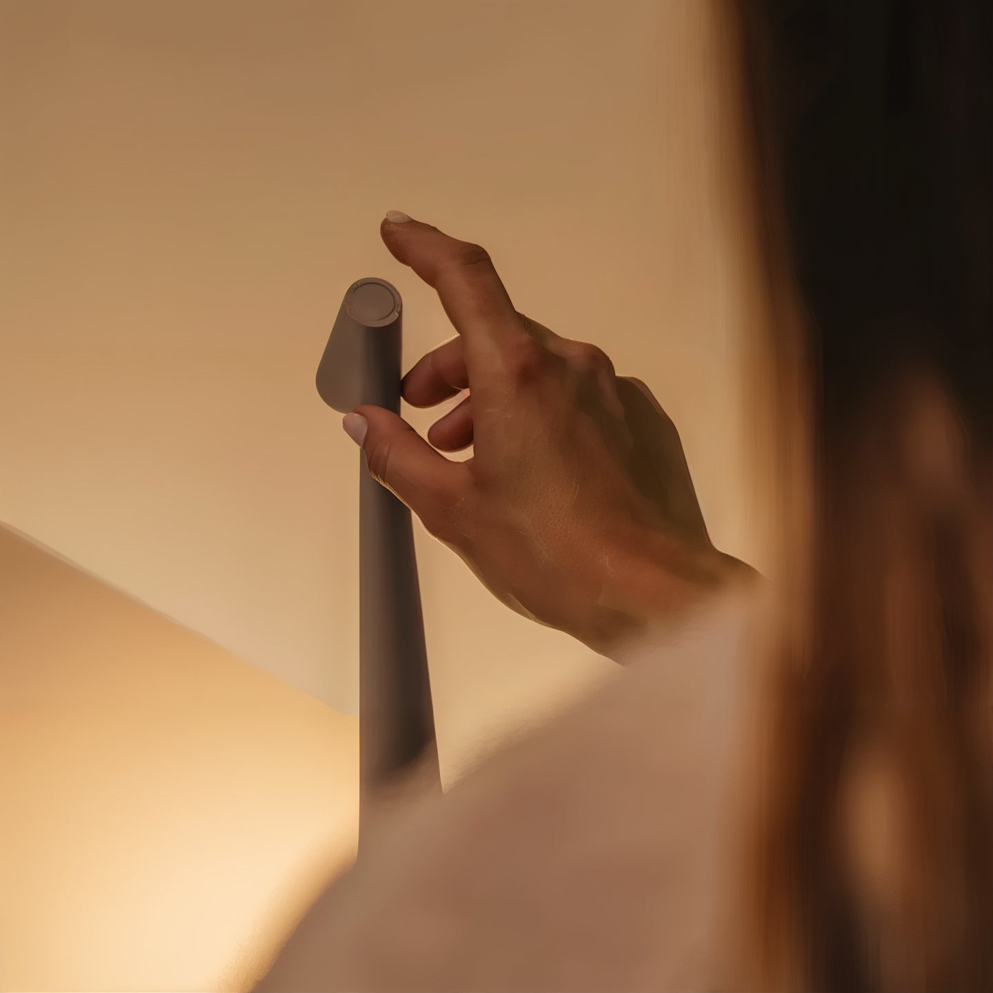 CoreShine Wireless Rechargeable LED Table Lamp – 45 cm, Touch Dimmable, 2700K Warm White