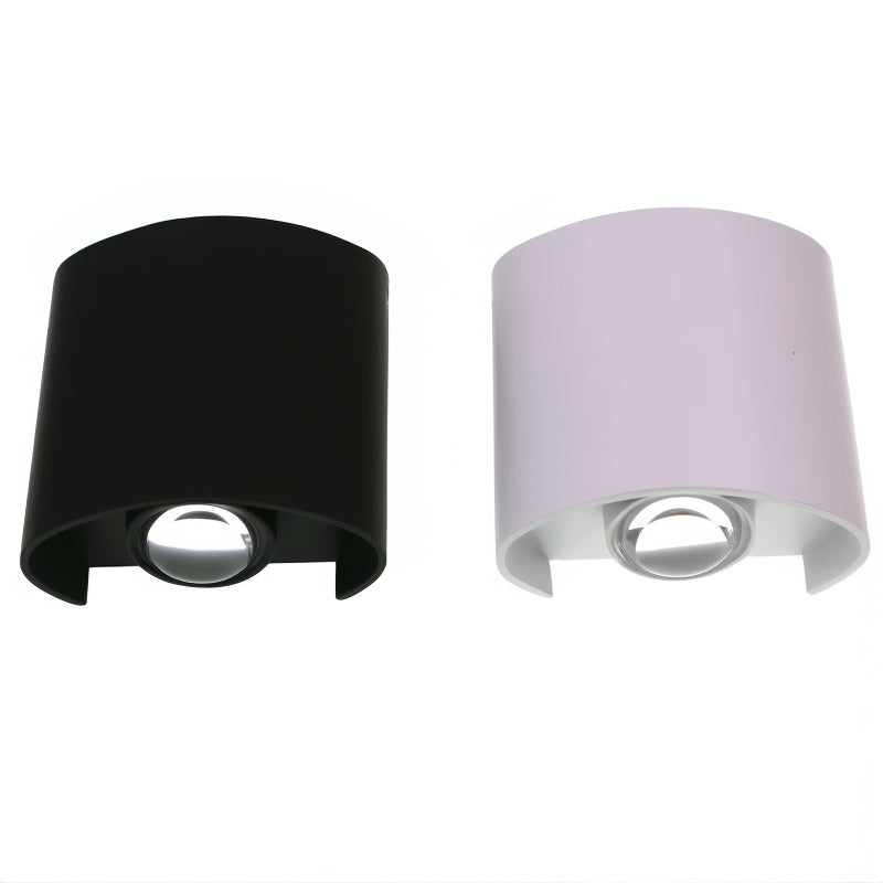 CozyShine LED Wall Lamp – Compact Square Design, 40 LEDs, 77x77mm