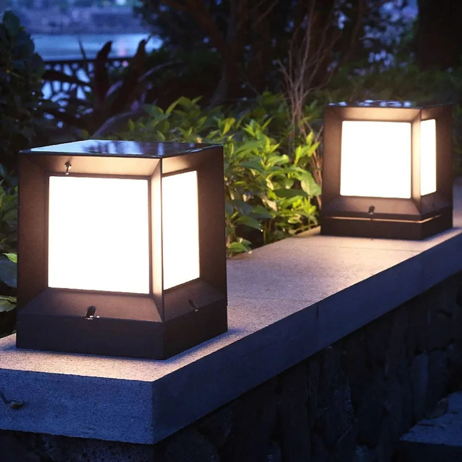 DecoLux LED Minimalist Floor Lamp – Weatherproof Outdoor Lighting