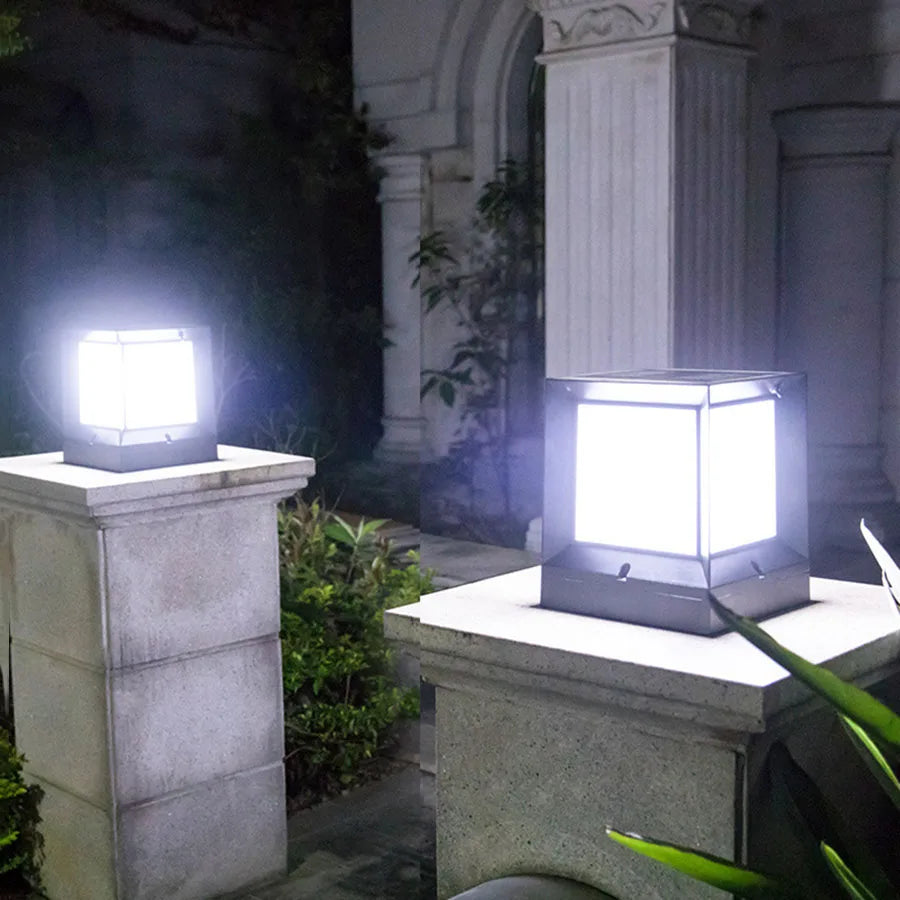 DecoLux LED Minimalist Floor Lamp – Weatherproof Outdoor Lighting
